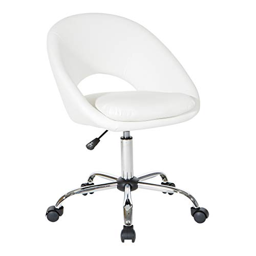 White Faux Leather
