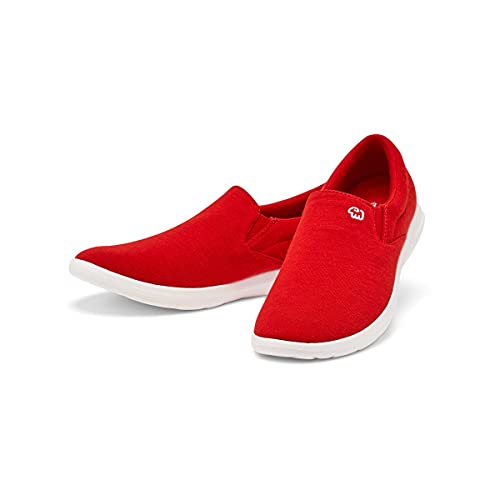 Merino Wool Women's Slip-On Sneakers - Lightweight & Durable Australian Wool Casual Shoes - Perfect for Walking, Travel & Everyday Comfort