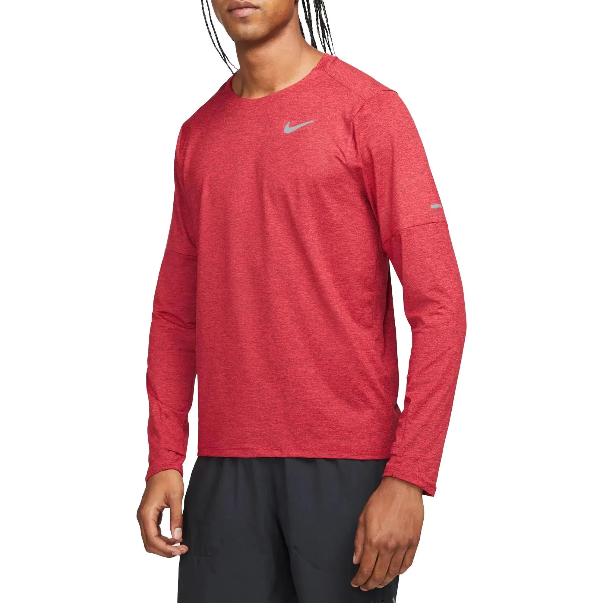 Nike Dri-FIT Element Men's Running Shirt - Moisture-Wicking & Breathable for Workouts, Jogging & Gym Training