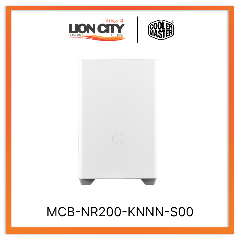 Cooler Master MCB NR200 KNNN S00 Mini ITX Case - Compact SFF PC Gaming Case for Small Form Factor Builds | Perfect for Home Office, Streaming & Esports Setups