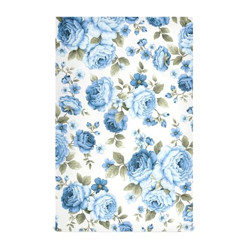 Rose Blue Vintage Flower