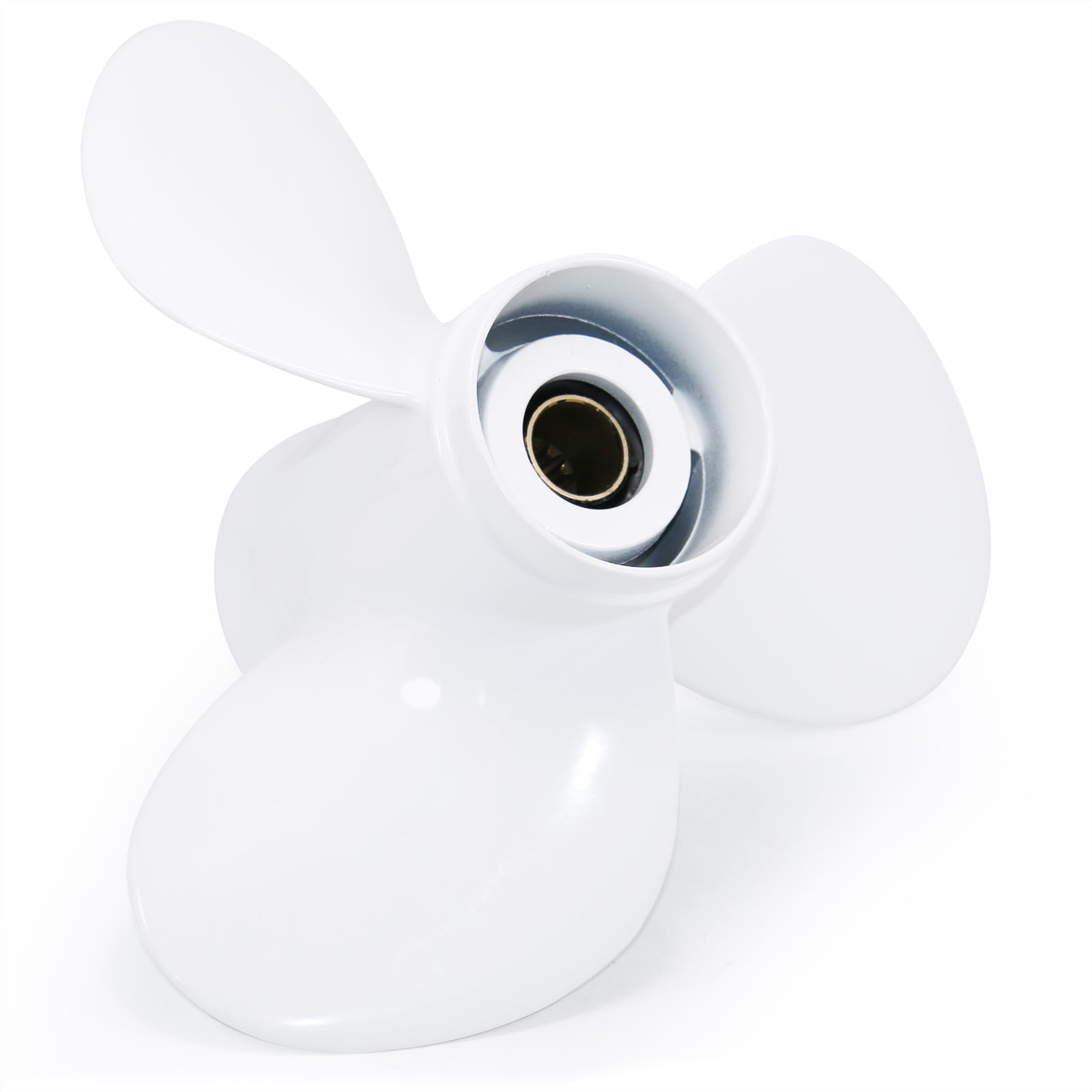 Yamaha Outboard Propeller 13 Tooth Spline - Fits 25HP 30HP 40HP 48HP 50HP 55HP 60HP Engines - OEM Aluminum Boat Propeller for Smooth Sailing & Fishing