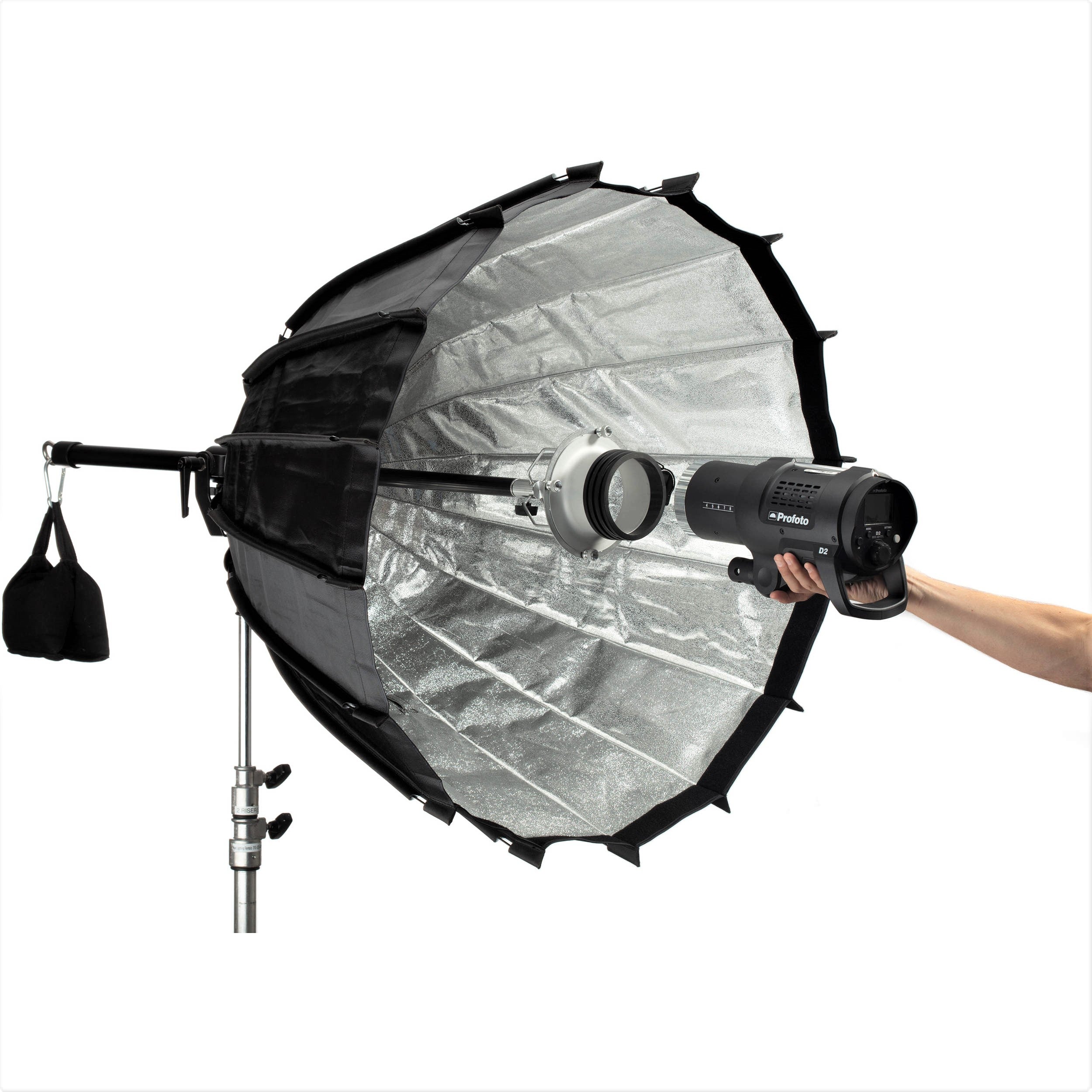 Hive Lighting Para Dome Soft Box - Large 90cm/35.5'' Professional Photography Lighting Diffuser for Studio, Portrait & Product Photography