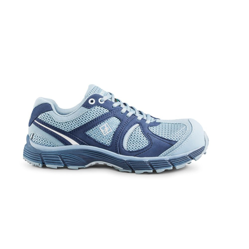 Terra Pacer 2.0 Women's Safety Shoes - Composite Toe Athletic Work Sneakers TR106020E36 in Ocean Blue | Lightweight & Comfortable for Nurses, Warehouse & Construction Workers