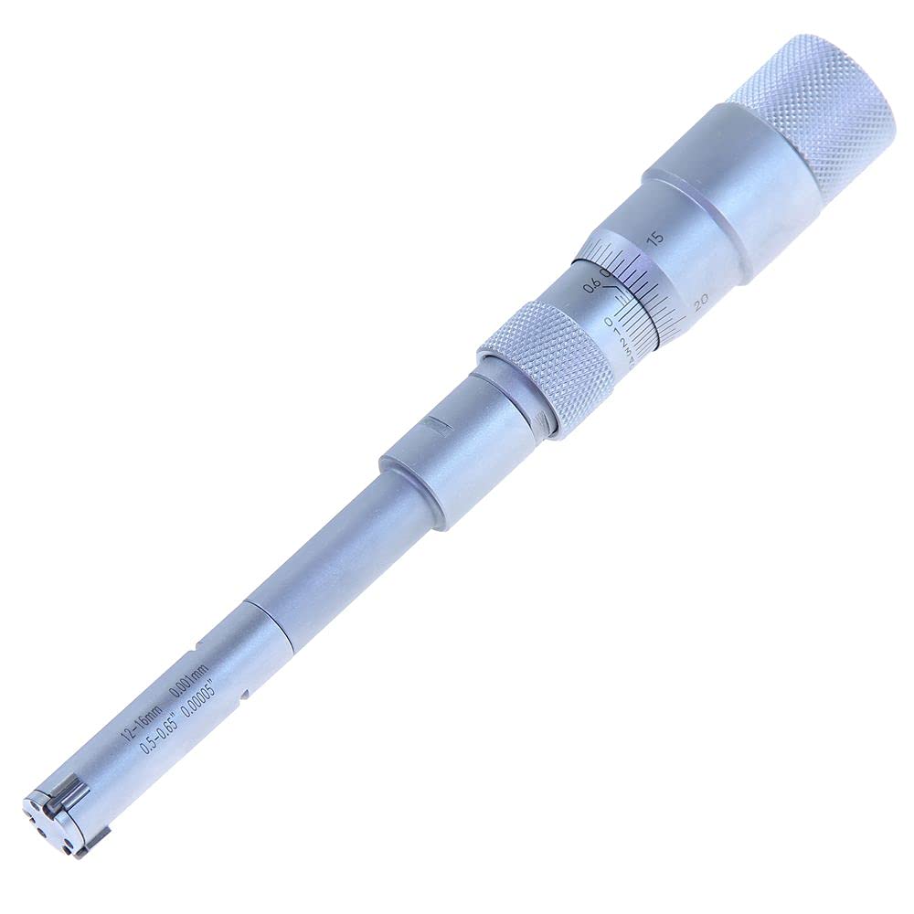 Anytime Tools Precision Inside Hole Micrometer 0.500-0.650 Inch Range, 0.0002