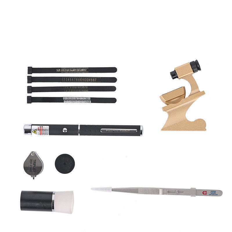Diamond Jewelry Appraisal Tool Kit - Professional Gemstone Testing Equipment for Jewelers & Pawn Shops - Perfect for Diamond Grading, Authentication & Valuation