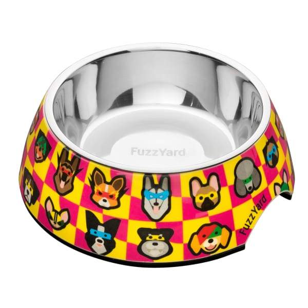 Fuzzyard Doggoforce Easy Feeder Slow Eating Dog Bowl - Non-Slip Pet Food Dish for Small Medium Large Dogs - Perfect for Fast Eaters & Mealtime Training