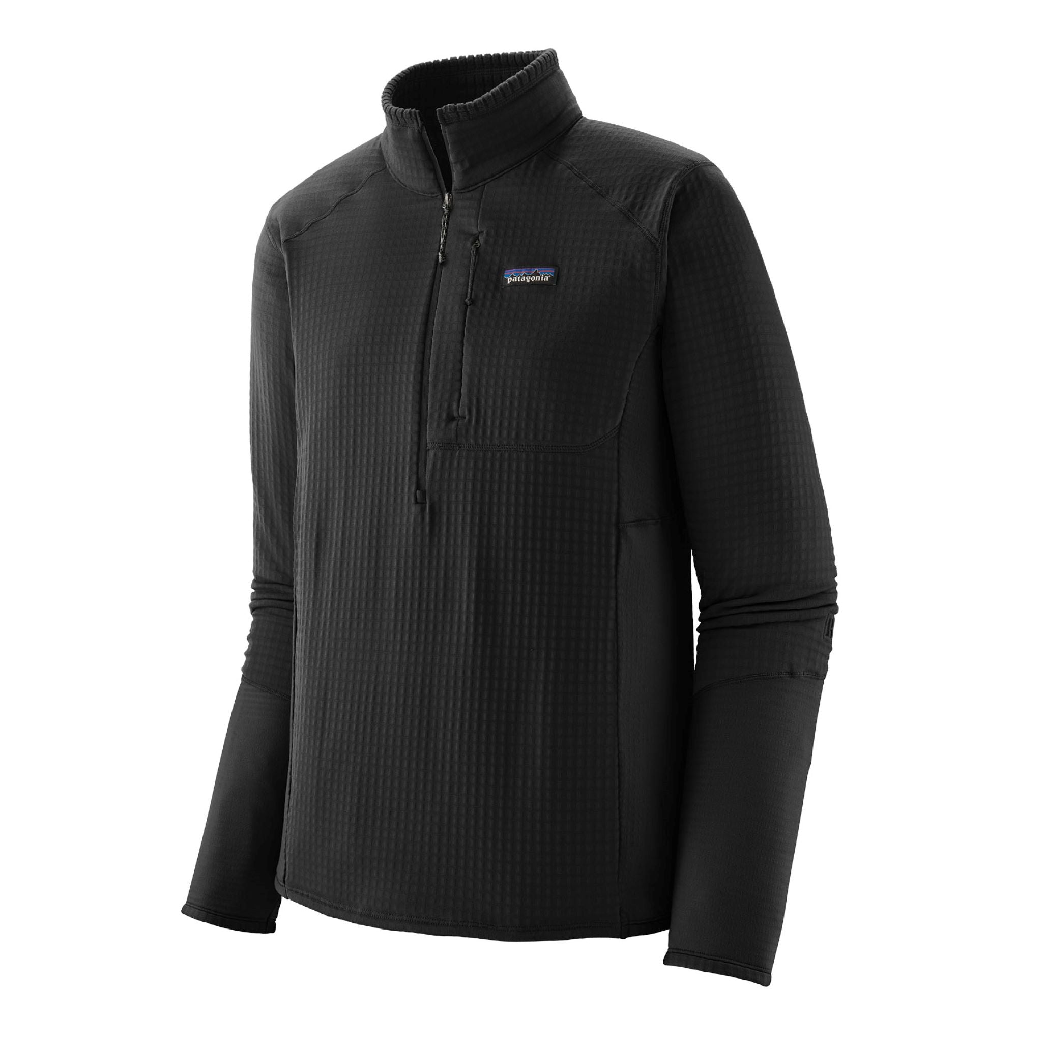 R1® Fleece Pullover for Men - Lightweight, Warm & Breathable Outdoor Jacket - Perfect for Hiking, Camping & Cold Weather Activities