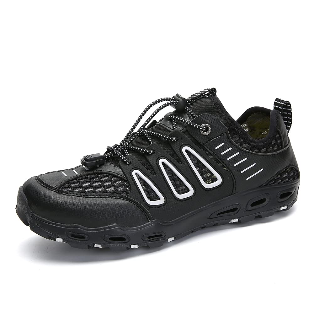 Oauskatan Men's Hiking Sandals - Breathable Mesh Water Shoes for Walking, Training & Outdoor Adventures - Lightweight & Comfortable for Beach, Pool & Travel
