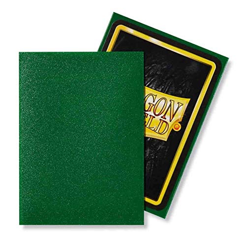 Dragon Shield 100 Count Standard Size Matte Deck Protector Sleeves - Matte Emerald | Premium Card Sleeves for MTG, Pokemon, Yu-Gi-Oh! & Collectible Card Games | Protect & Enhance Your Gaming Experience