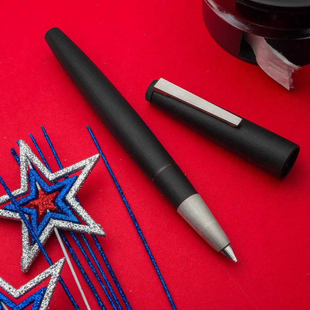 LAMY 2000 Fountain Pen - Black Makrolon Luxury Writing Instrument for Professionals & Collectors | Perfect for Office, Journaling & Gift Giving