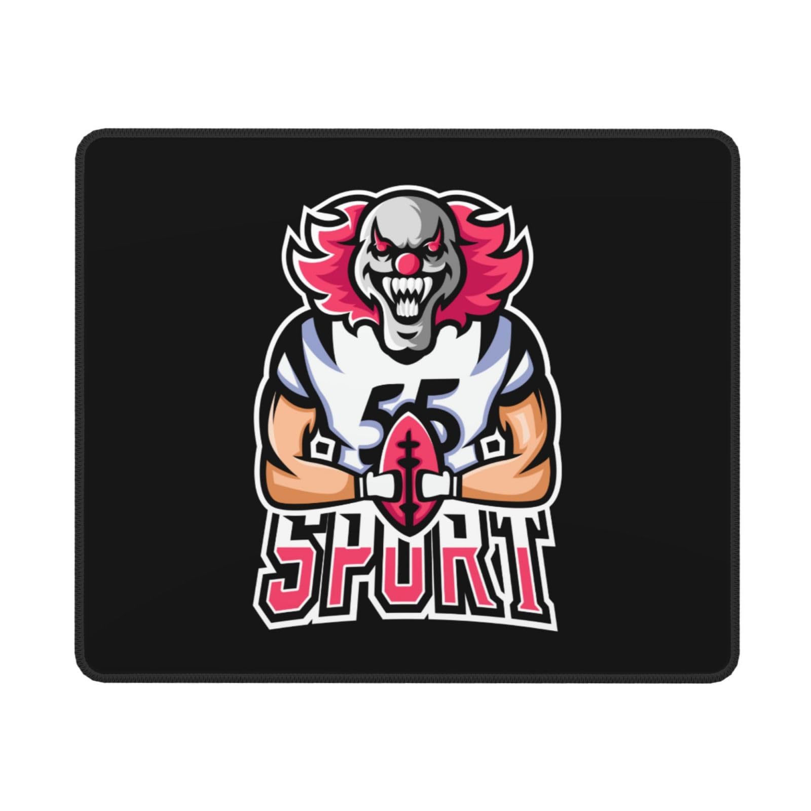 Non-Slip Soccer Logo Mouse Pad - 10x12 Inch Waterproof Gaming & Office Mouse Mat with Rubber Base - Perfect for PC, Laptop, Work & Home Computer Setup