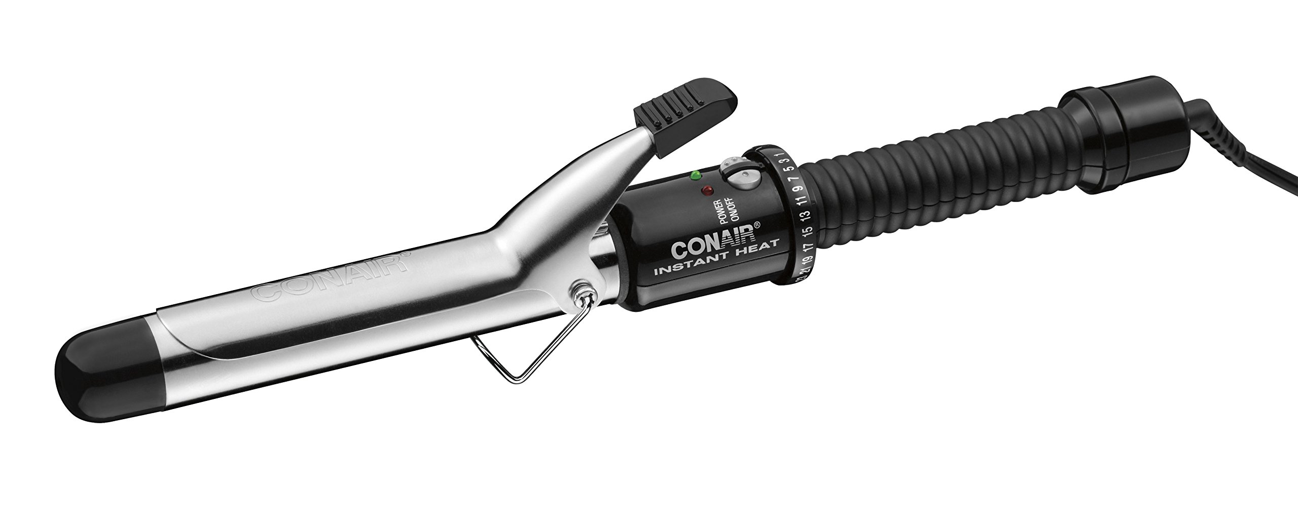 Conair Instant Heat 1-Inch Curling Iron with Fast Heating - Professional Hair Curler for Beach Waves & Loose Curls - Perfect for Home Styling, Weddings & Special Events