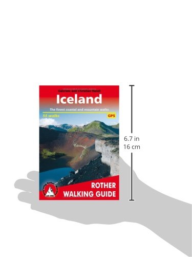 Iceland Rother Walking Guide - Best Hiking & Trekking Maps for Outdoor Adventures - Perfect for Backpacking, Camping & Travel Exploration