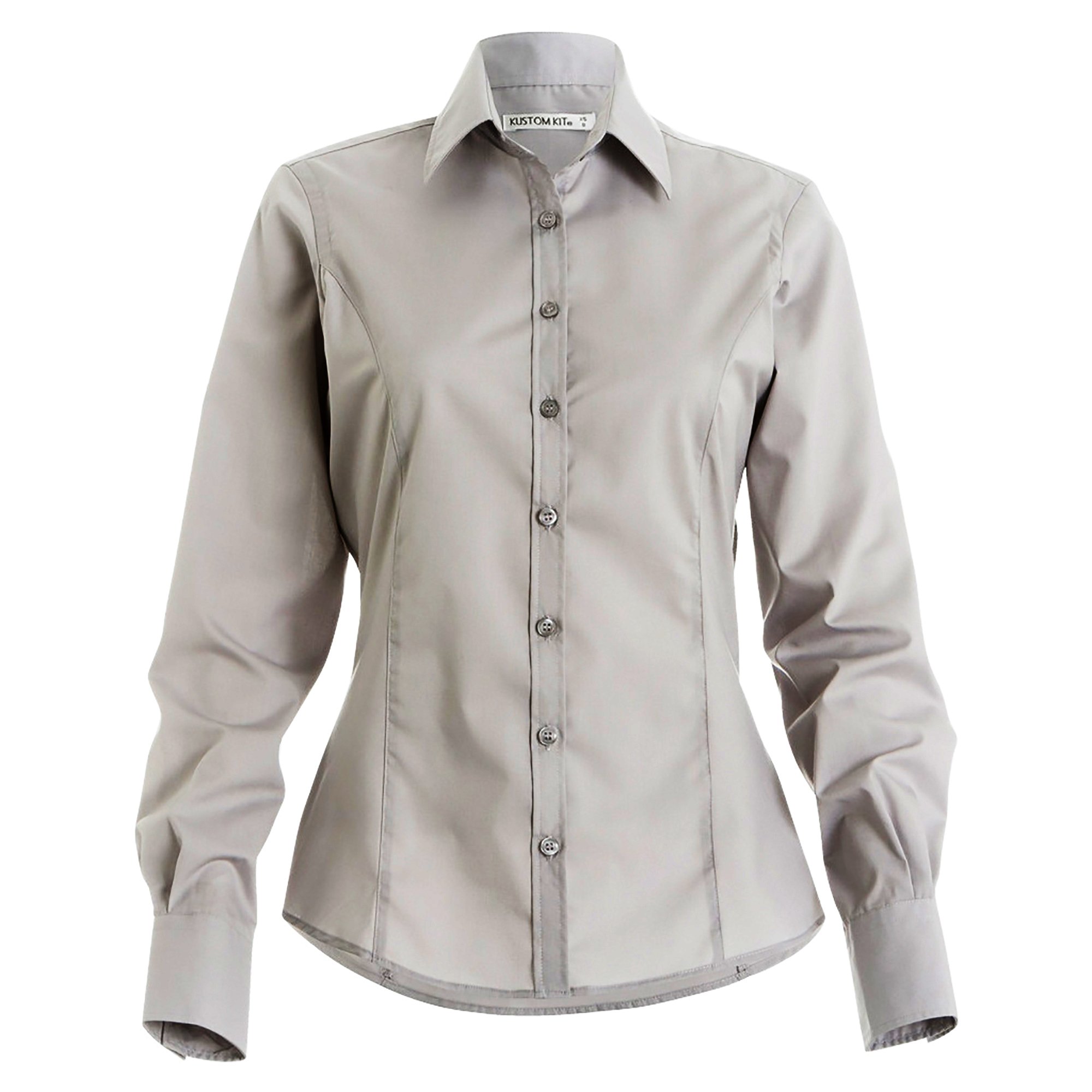 Women's Long Sleeve Business Shirt - Professional Work Blouse for Office, Interview & Formal Occasions - Comfortable & Stylish Workwear for Women