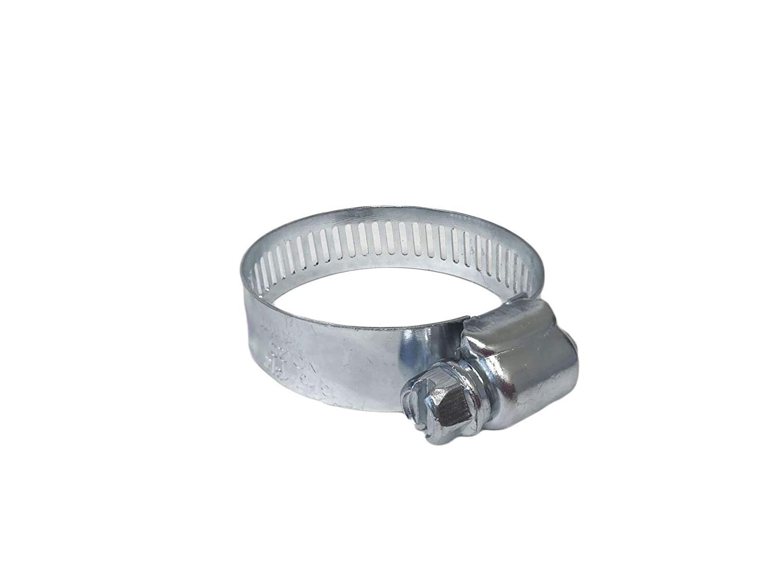 50-Pack Stainless Steel Hose Clamps (1-1/16