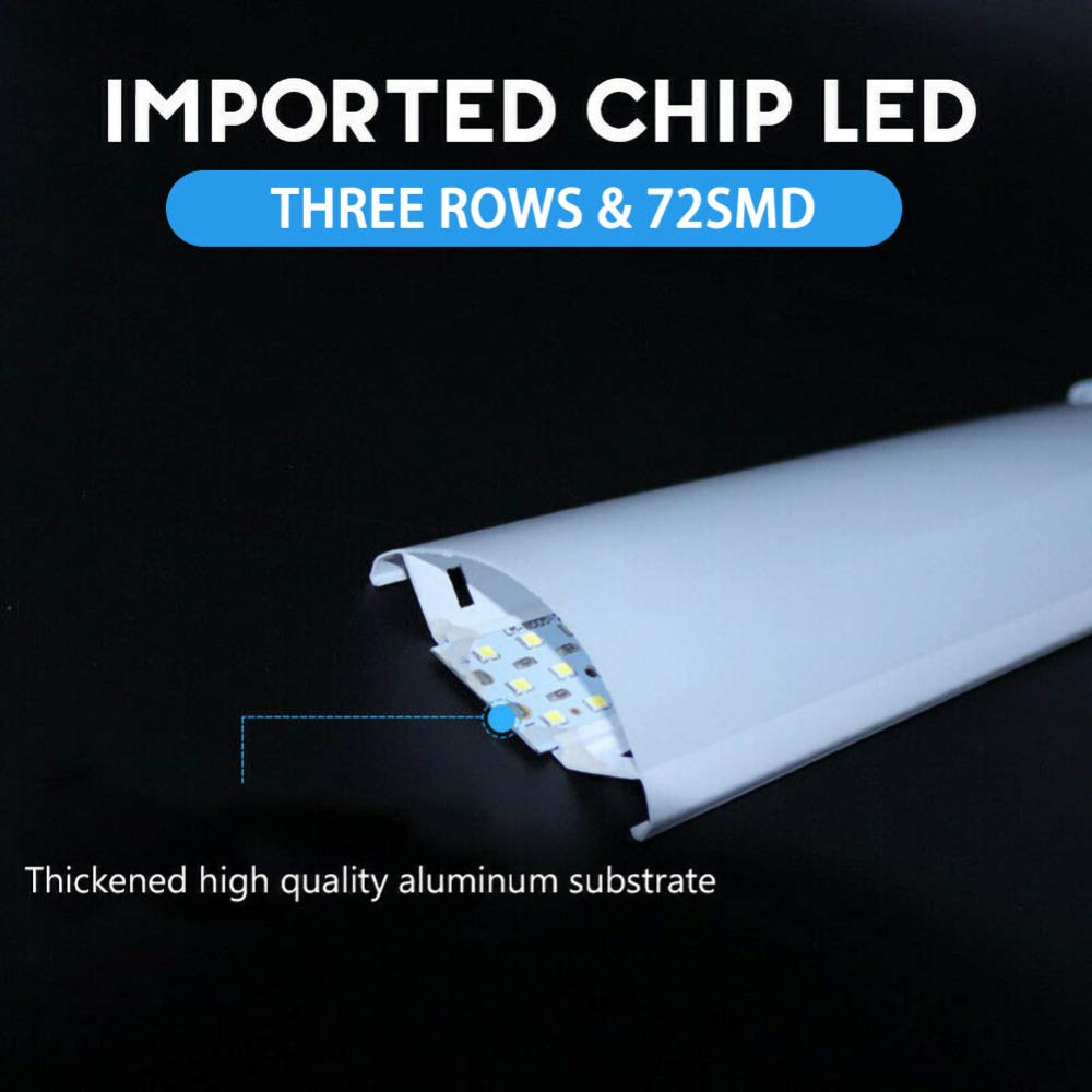 12V White LED Strip Light Bar for Car Interior with ON/Off Switch - Perfect for Cars, Caravans & Vans - Enhance Your Vehicle's Interior Lighting for Night Driving and Camping