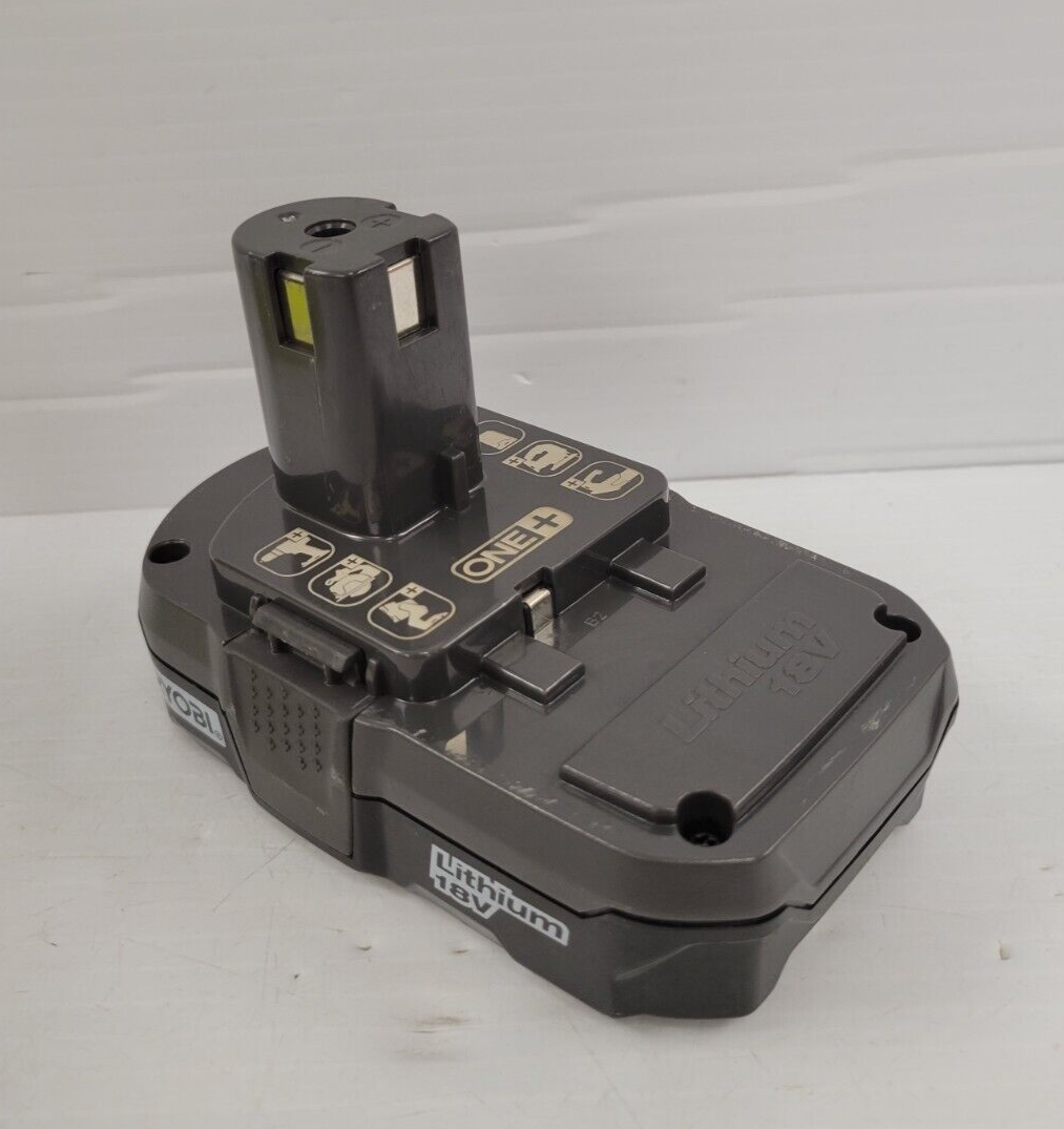Ryobi P277 18V Cordless Drill Driver - Powerful Lithium-Ion Battery, 1/2 Inch Keyless Chuck, LED Light - Perfect for DIY Projects, Home Repairs & Construction Work