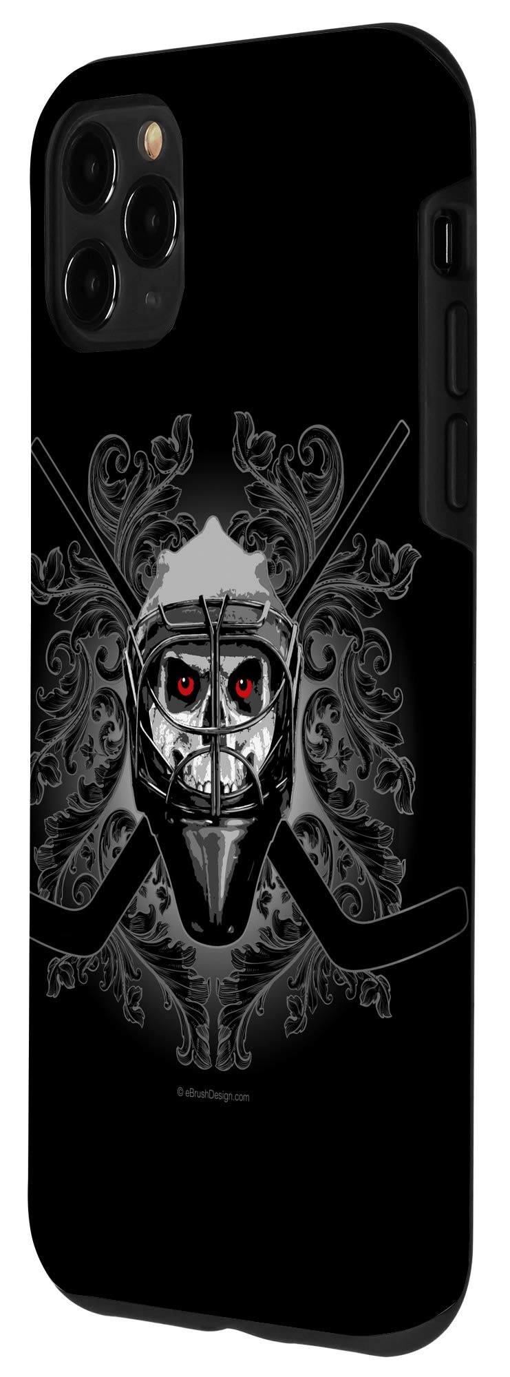 iPhone 11 Pro Max Hockey Goalie Case - Shockproof Protective Cover for Hockey Players | Perfect for Ice Hockey Games & Sports Enthusiasts