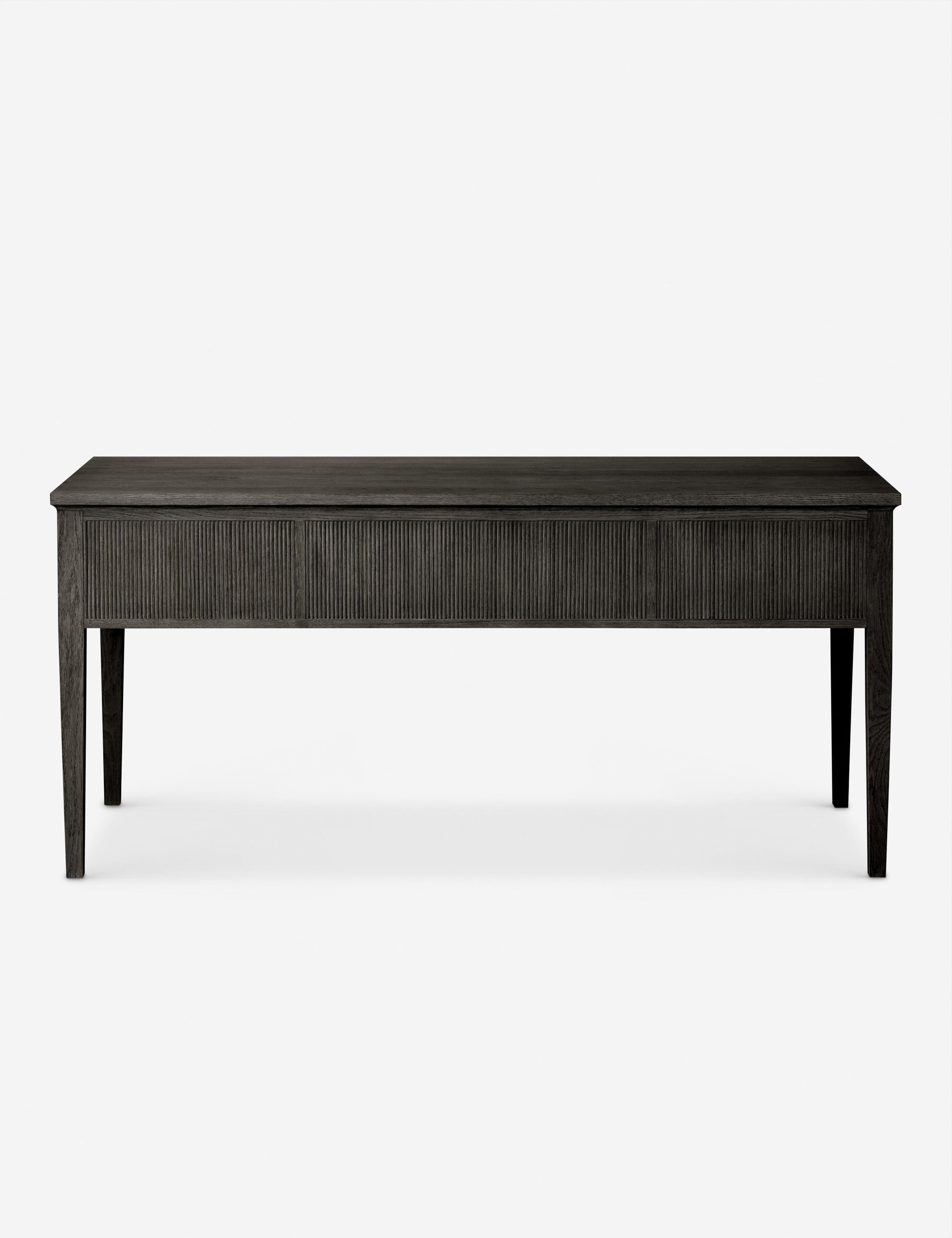 Amber Lewis x Four Hands Bush Desk - Modern Wooden Writing Desk for Home Office, Study & Workspace - Stylish & Functional Furniture for Small Spaces