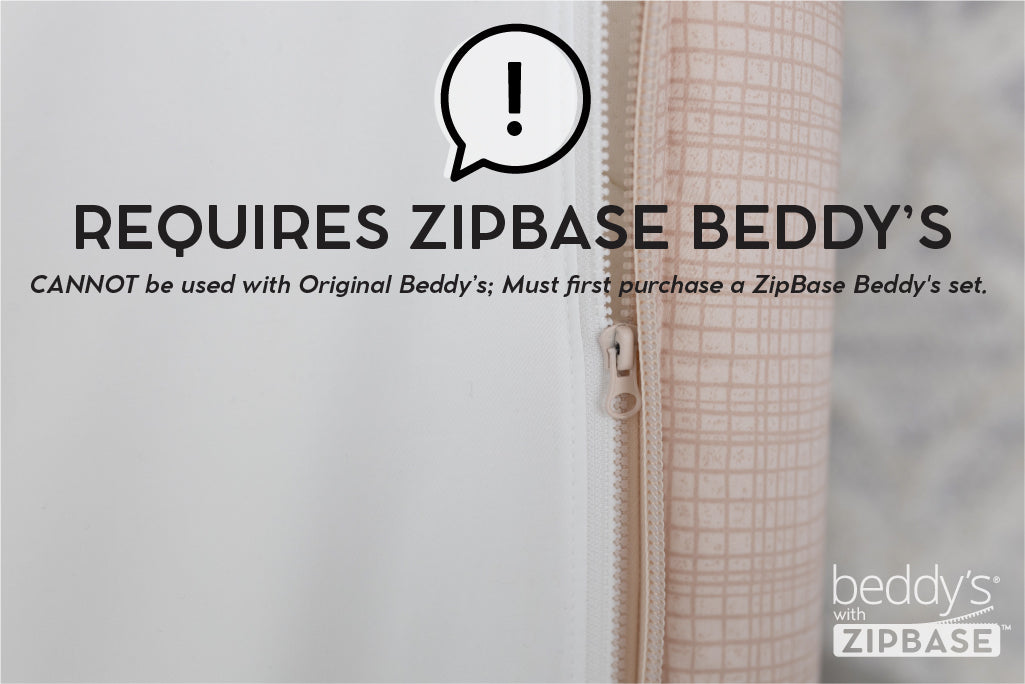 ZipBase Replacement Sheet - Durable & Comfortable Mattress Protector for All Bed Sizes | Waterproof, Hypoallergenic | Perfect for Home, Guest Room & Airbnb Use