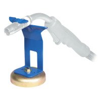 Magnetic Mig Torch Stand Holder with Base - 5.5 Inch Welding Tool Accessory (24 Pack) for Workshop, Garage & DIY Metal Fabrication Projects