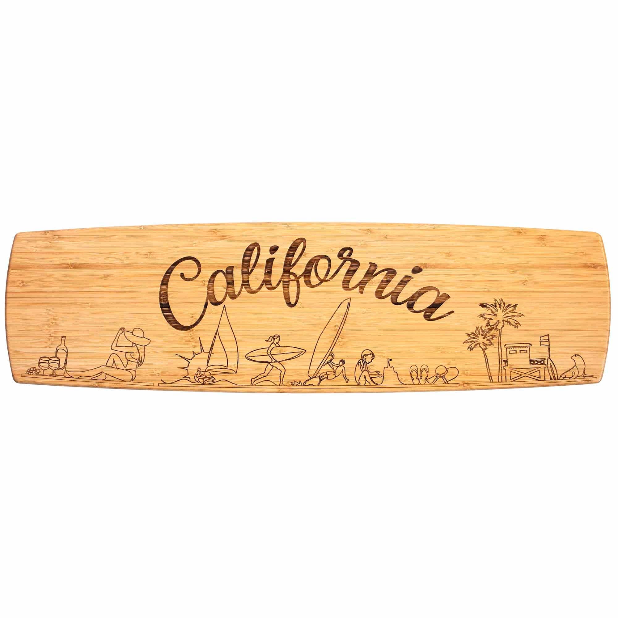 Premium California Engraved XL Charcuterie Board - 30