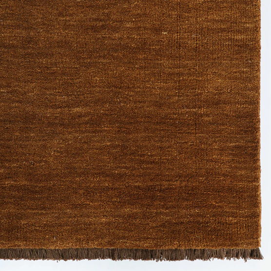 Baya Sandringham Floor Runner Rug - Pecan Brown 90cm x 500cm - Non-Slip Hallway Runner for Home & Office Decor