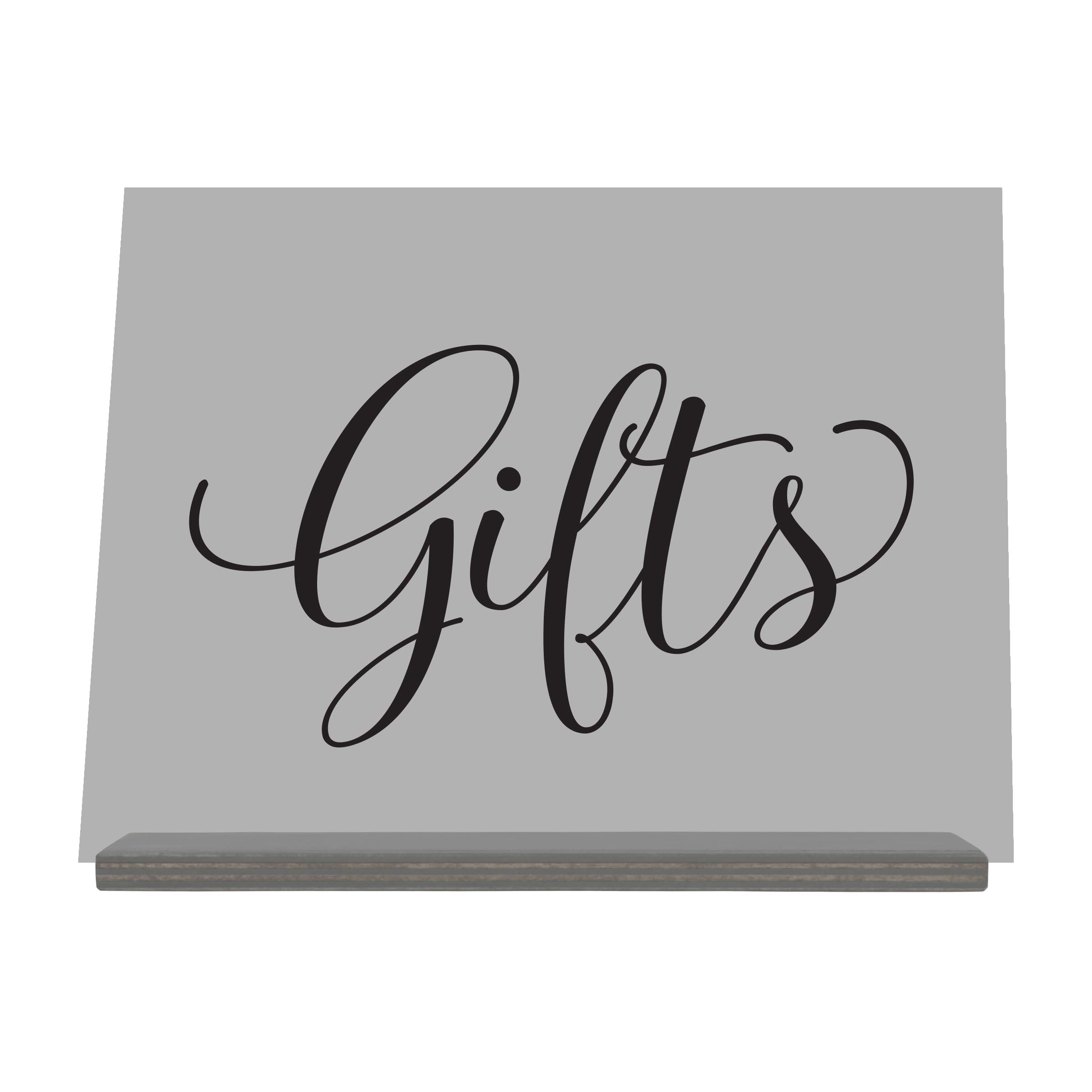 LifeSong Milestones Acrylic Wedding Sign with Wooden Base - 8”x10” Elegant Marriage Decoration for Ceremony & Reception - Perfect Anniversary Gift for Couples - Great for Wedding Photo Backdrops, Table Centerpieces & Newlywed Home Decor