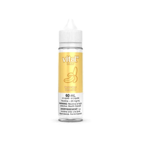 Banana Berry Nic Salts - Vital 60 Salt Nicotine E-Liquid (60mL) - Refillable Vape Pods & Disposable Vape Pens