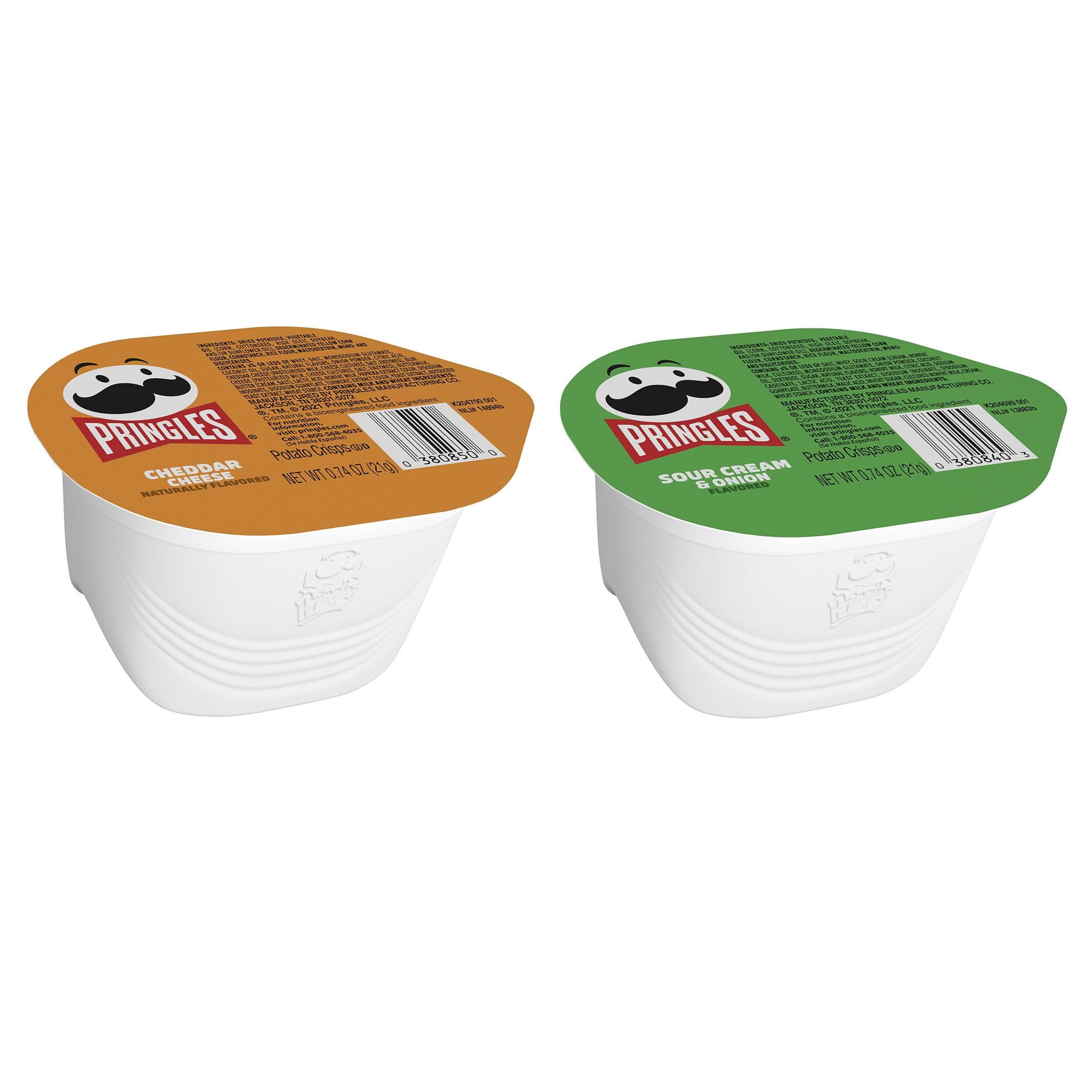 Pringles Potato Crisps Variety Pack (36 Cups) - Snack Stacks for Lunch, Office & Kids | Perfect for On-the-Go, School Lunches & Work Breaks