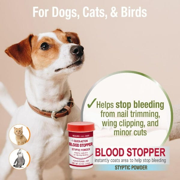 Healthy Promise Quick Action Blood Stopper Powder - First Aid Wound Care for Cuts, Scrapes & Emergencies | Fast-Clotting Hemostatic Agent for Home, Outdoor & Medical Use