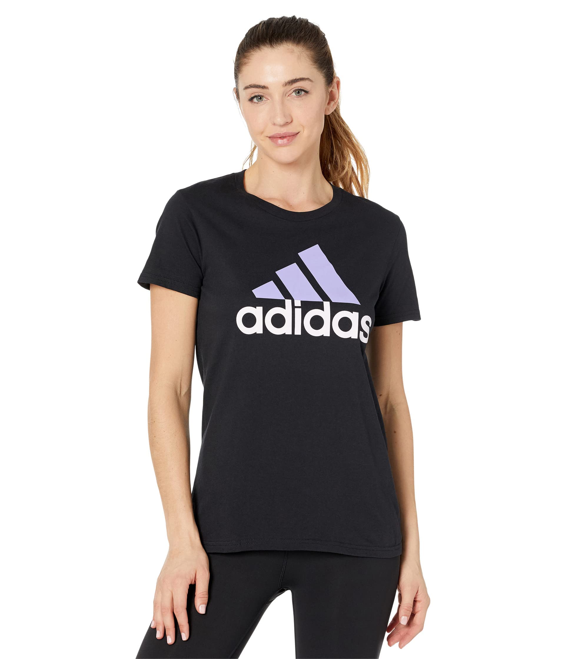 adidas Women's Badge of Sport Tee - Comfortable Short Sleeve Casual T-Shirt for Running, Gym & Everyday Wear