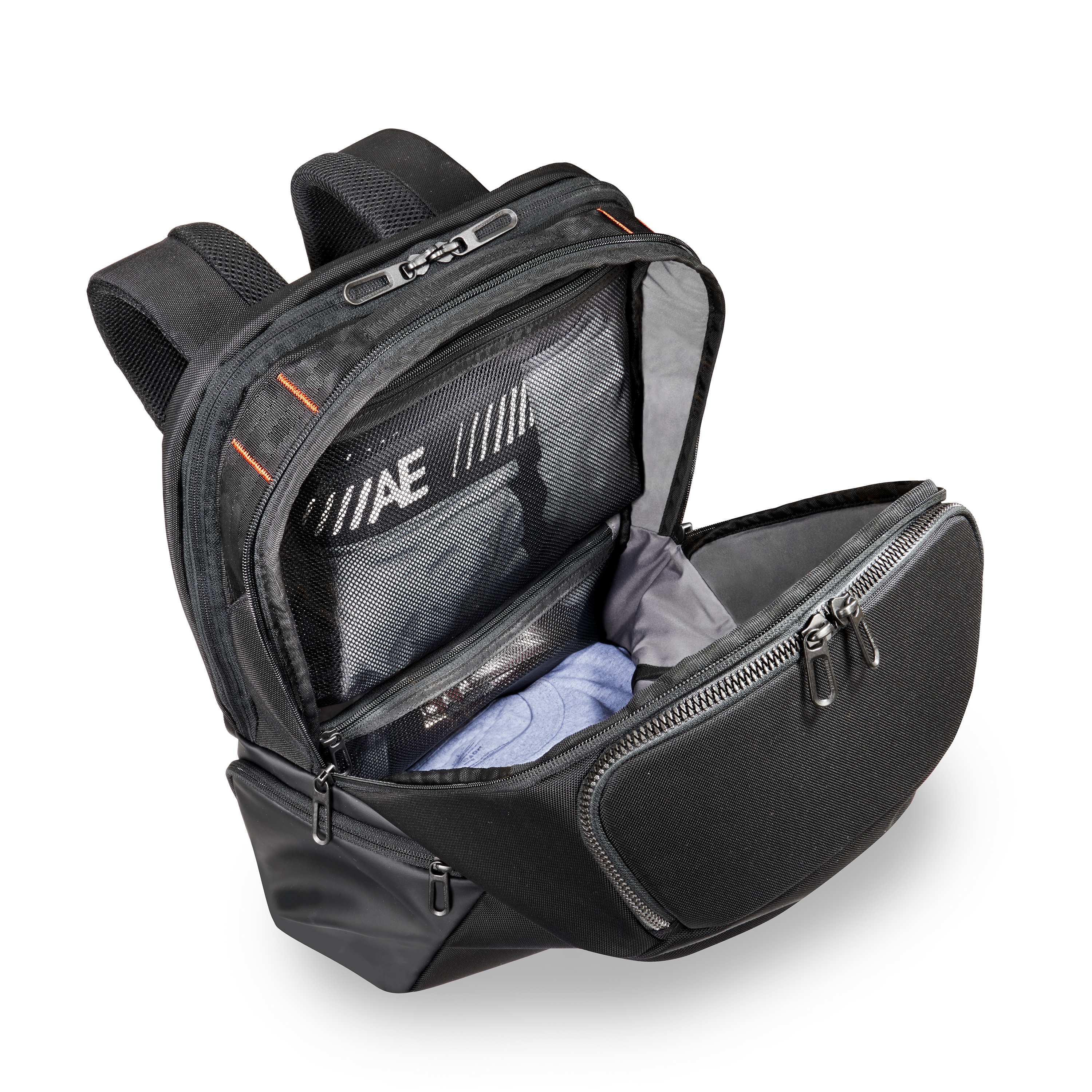 Briggs & Riley ZDX Cargo Backpack - Durable Travel & Work Backpack with Expandable Storage | Perfect for Business Trips, Commuting & Outdoor Adventures