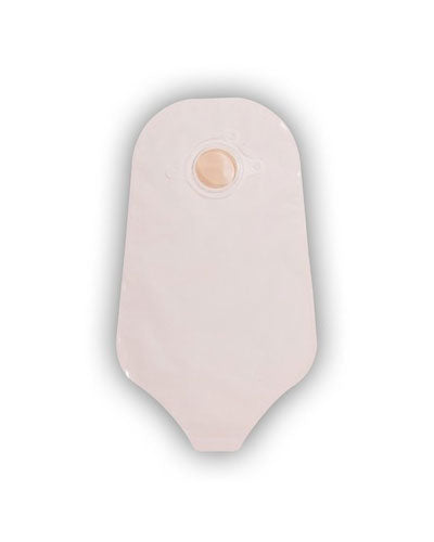 Convatec Natura 2-Piece Urostomy Pouch with Accuseal Tap - Transparent Comfort Panel (10 per Box, Blue, 70mm/2.75