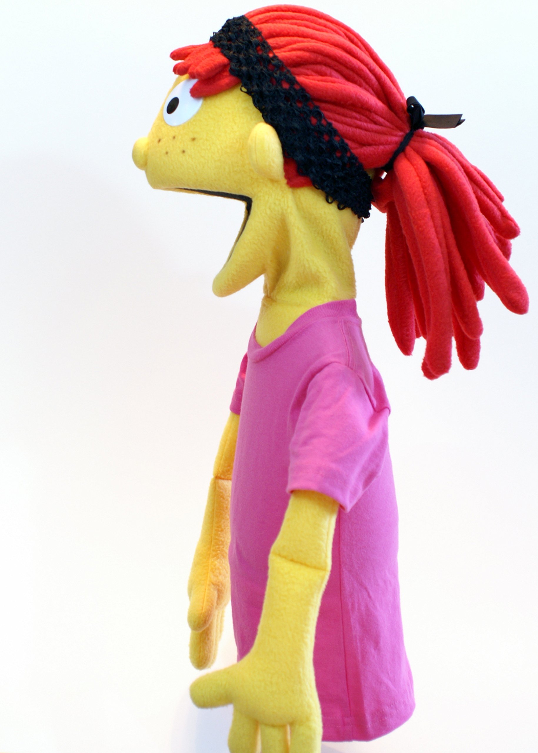 Customizable Girl Puppet #1 - Professional Hand Puppet for Puppet Ministry, School, Church Shows | Perfect for Storytelling, Sunday School, and Children's Educational Performances