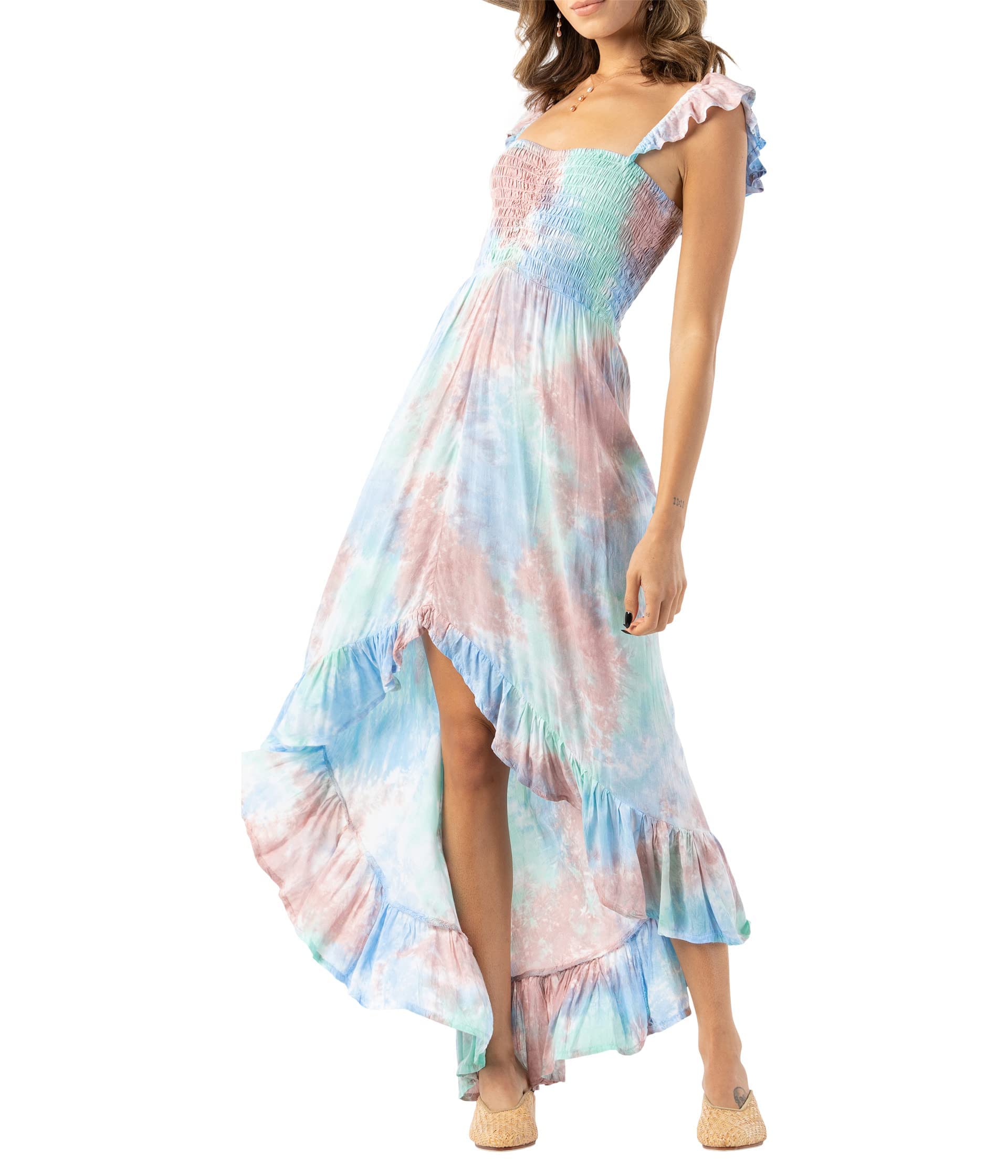 Tiare Hawaii Brooklyn Maxi Dress - Floral Summer Beach Dress for Women, Boho Chic Vacation Outfit | Perfect for Beach Parties, Tropical Getaways & Casual Day Out