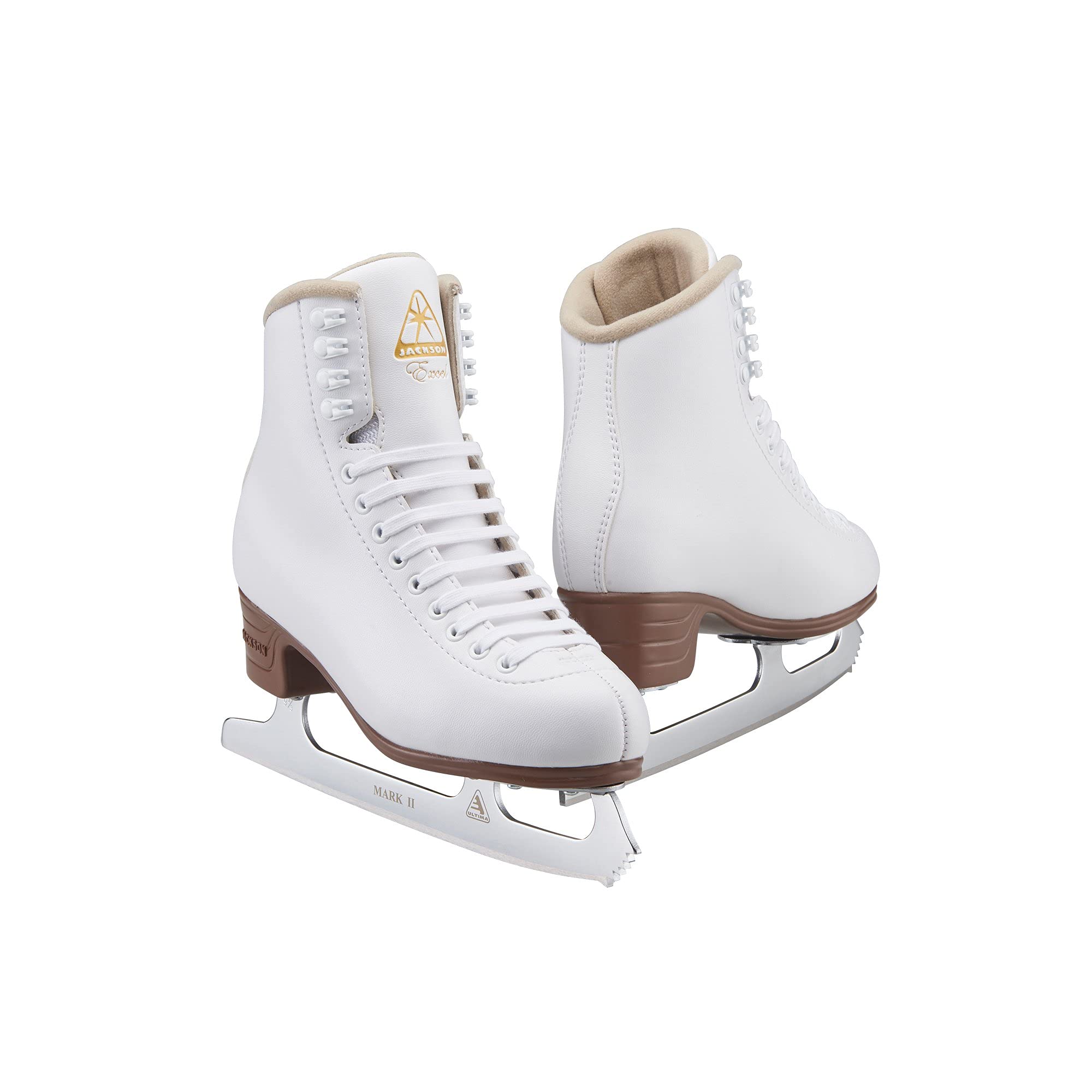 Jackson Ultima Excel Women's & Girls Figure Skates - Premium Ice Skating Boots for Performance & Comfort | Perfect for Training, Competitions & Recreational Skating