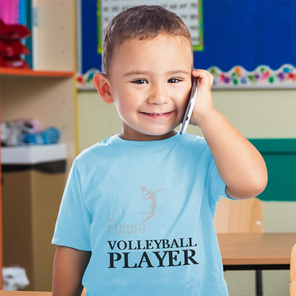 Future Volleyball Player Toddler T-Shirt - Cute Sports Clothes for Kids - Perfect for Volleyball Practice, Games & Playdates