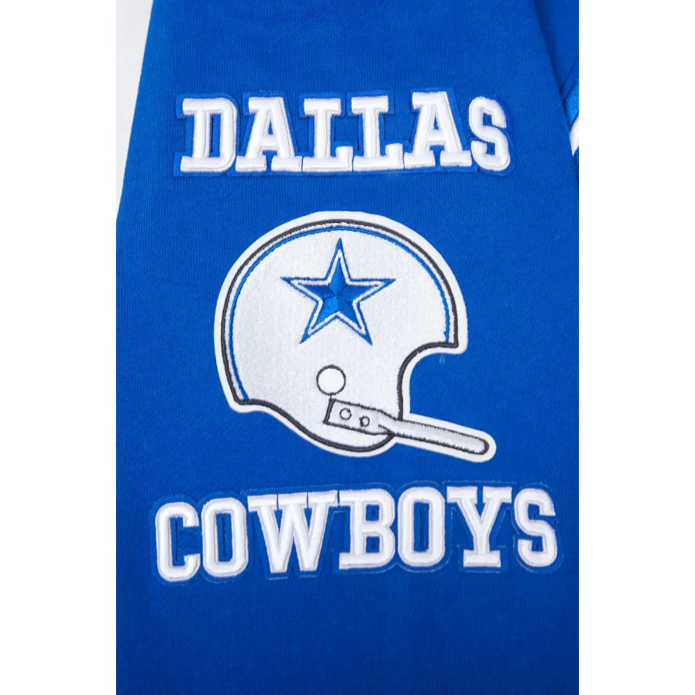 Men's Dallas Cowboys Retro Classic Hoodie - Pro Standard Blue NFL Fan Gear for Game Day & Casual Wear