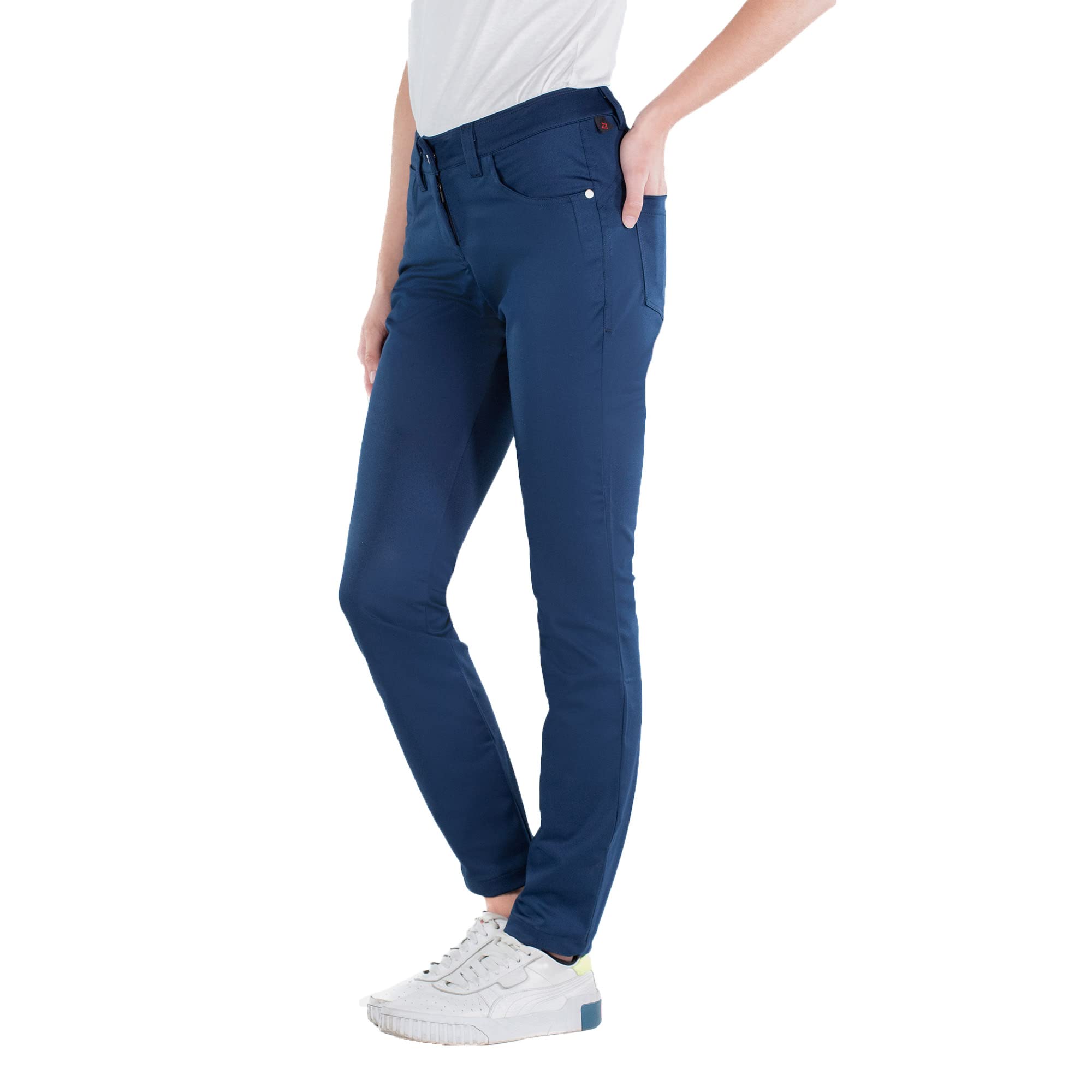 Women's Stretch Casual Pants - Premium Quality Business & Work Pants with Regular Rise | Perfect for Office, Travel & Everyday Wear