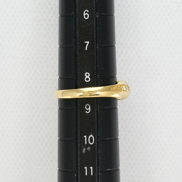 18K Yellow Gold Diamond Ring for Women - Elegant Wedding, Engagement & Anniversary Jewelry Gift