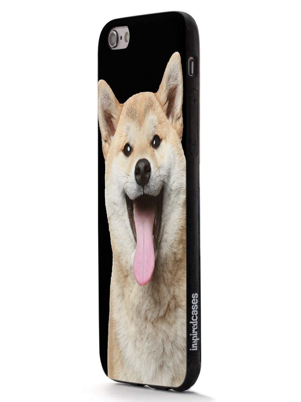 Premium 3D Textured Protective Case for iPhone 8 Plus - Shiba Inu Design - Shockproof & Anti-Scratch Cover - Perfect for Daily Use, Travel & Outdoor Activities