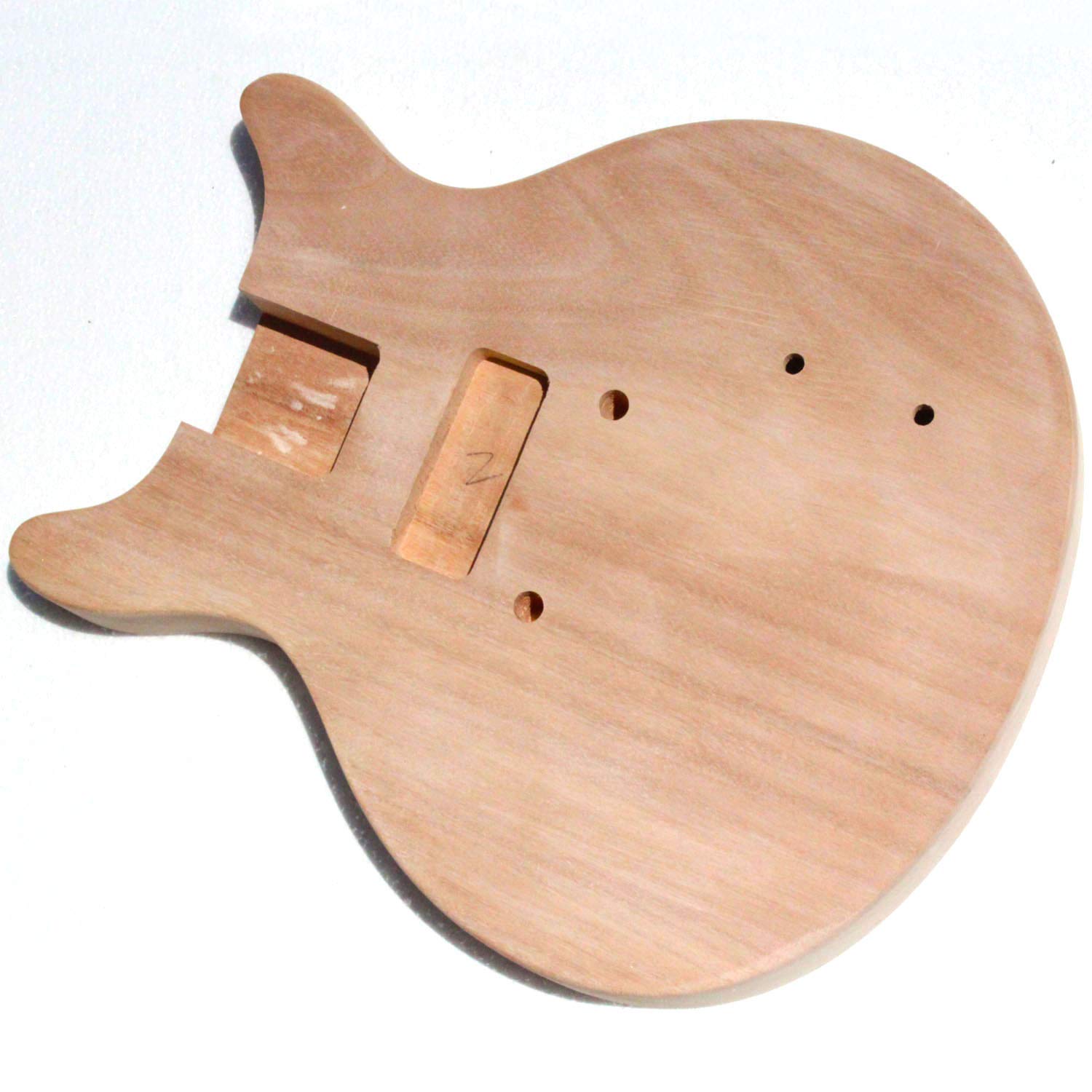 Project Jr DIY Electric Guitar Kit - Natural Wood Finish for Beginners & Hobbyists | Perfect for Home Practice, Music Classes & DIY Enthusiasts