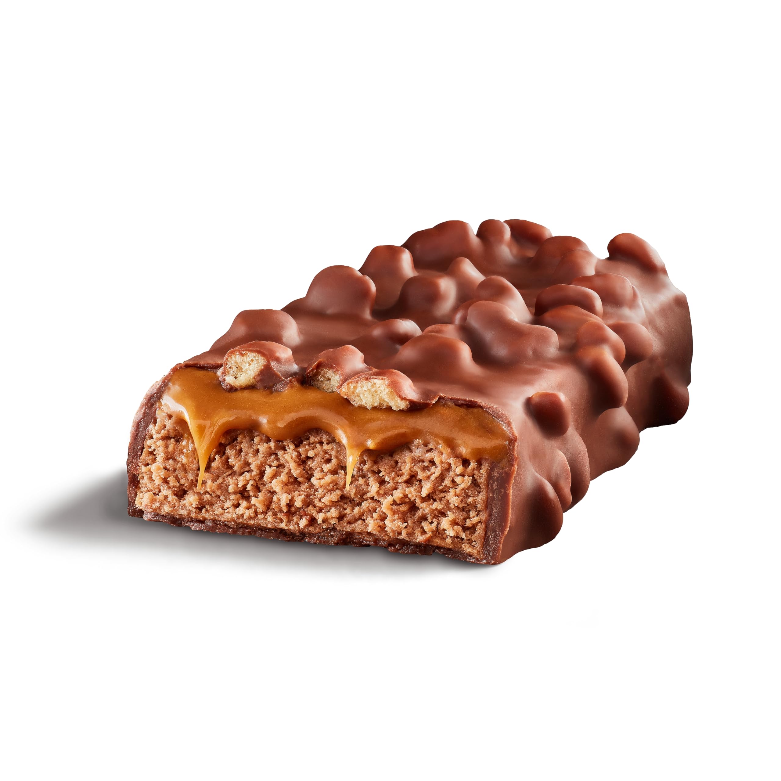 FULFIL High Protein Snack Bars - Chocolate Salted Caramel Flavor, 15g Protein per Bar, 12 Count Pack | Healthy On-the-Go Snacks for Workouts, Hiking & Weight Management