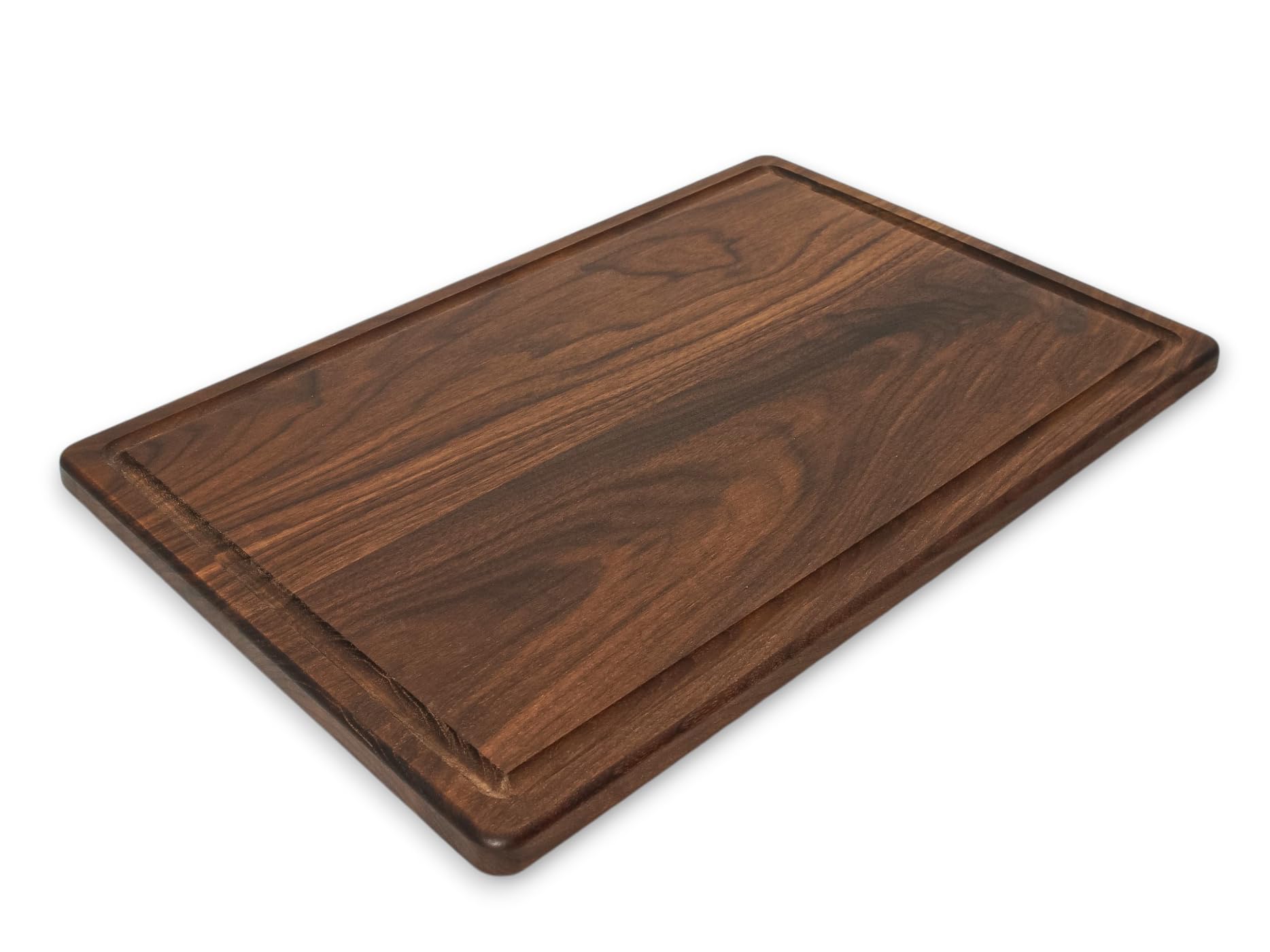 Custom Engraved Walnut Cutting Board - Extra Large FSC-Certified Wood, Personalized Wedding & Anniversary Gift, 100% Made in USA | Perfect for Kitchen Prep, Charcuterie Boards & Home Decor