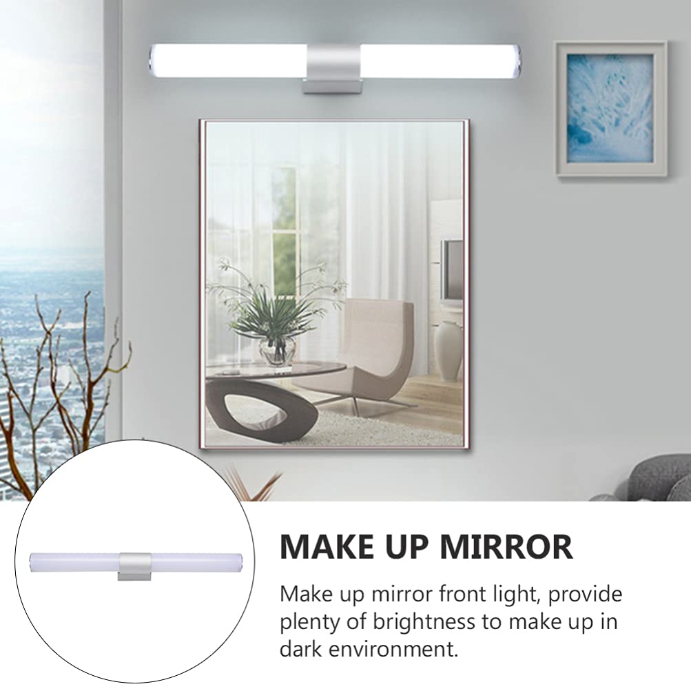PRETYZOOM 1pc LED Mirror Headlight Wall Light Bar - Modern White LED Makeup Lighting for Bathroom Vanity, Dressing Room & Indoor Cabinet - Energy Efficient Bright Illumination for Grooming & Makeup Application
