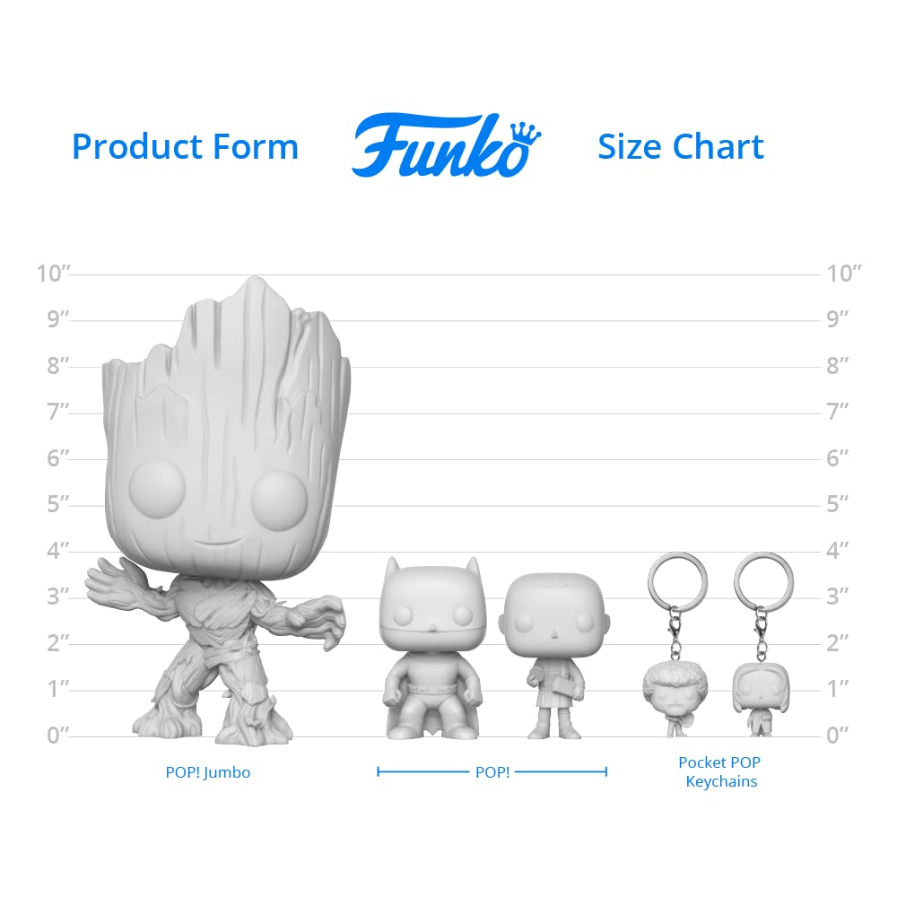 Funko Pop! Star Wars: The Mandalorian Chrome Figure - Amazon Exclusive Collectible Toy for Fans & Display | Perfect for Home Decor, Office Desk & Gift Giving