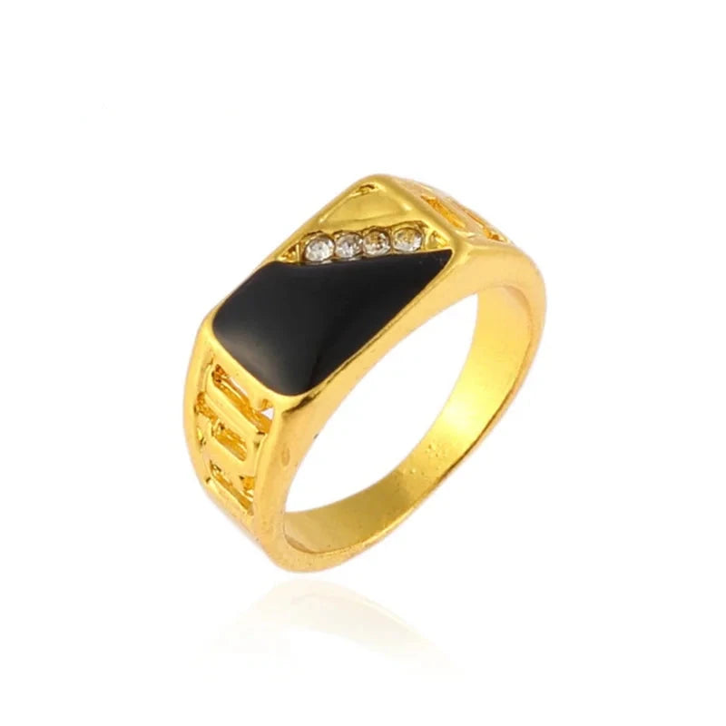 Diamond Sparkle Ring for Women - Elegant 14K Gold Plated Cubic Zirconia Wedding Engagement Promise Band - Perfect for Anniversaries, Proposals & Special Occasions