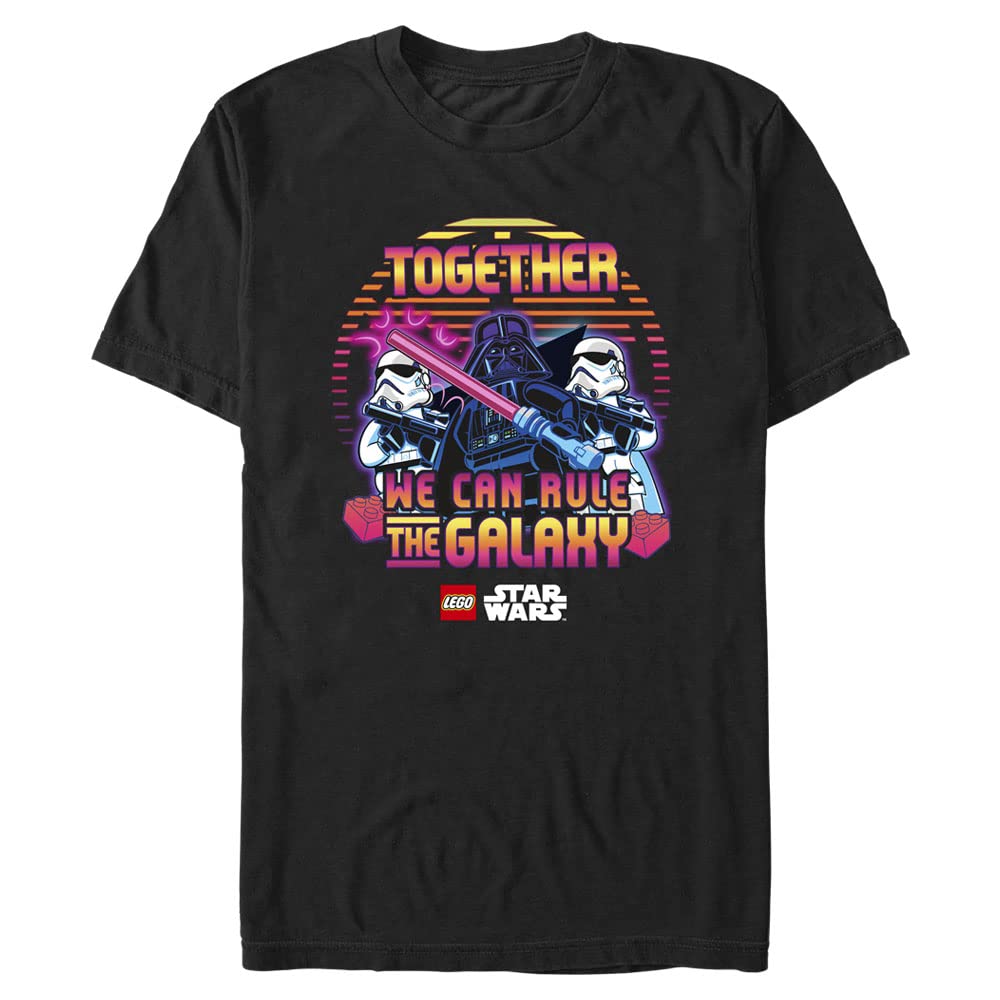 Lego Star Wars Badder Together Men's Graphic T-Shirt - Cool Short Sleeve Tee for Star Wars Fans | Perfect for Cosplay, Casual Wear & Gifts